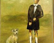 马里 Fe 罗梅罗 坎波 : Baron Thyssen De Nino Con Su Perro